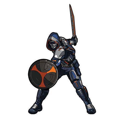 FiGPiN Enamel Pin - Marvel Black Widow - by FiGPiN | Buy at ToyShnip