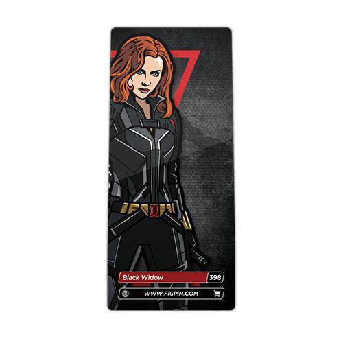 FiGPiN Enamel Pin - Marvel Black Widow - by FiGPiN | Buy at ToyShnip