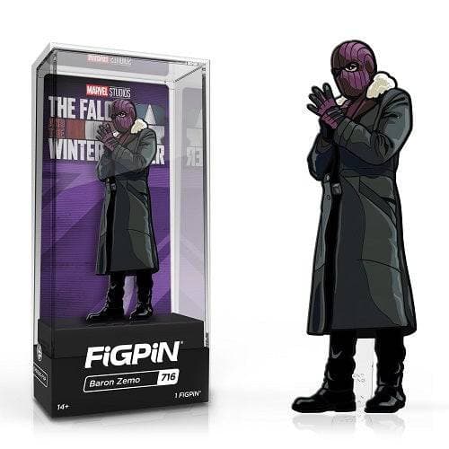 FiGPiN Enamel Pin - Marvel The Falcon And The Winter Soldier - by FiGPiN | Buy at ToyShnip