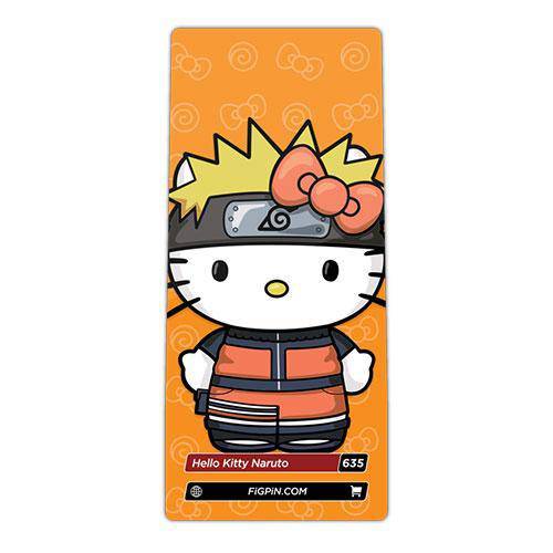 FiGPiN Enamel Pin - Naruto x Hello Kitty - by FiGPiN | Buy at ToyShnip
