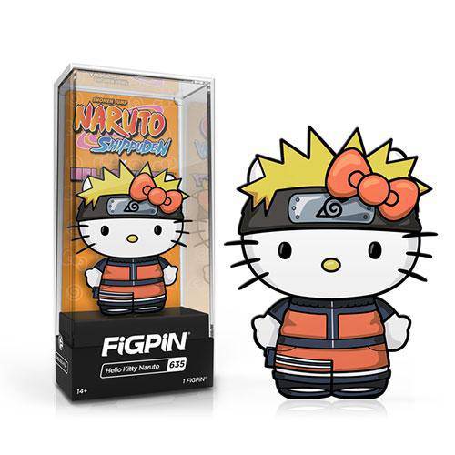 FiGPiN Enamel Pin - Naruto x Hello Kitty - by FiGPiN | Buy at ToyShnip