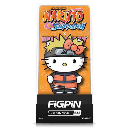 FiGPiN Enamel Pin - Naruto x Hello Kitty - by FiGPiN | Buy at ToyShnip
