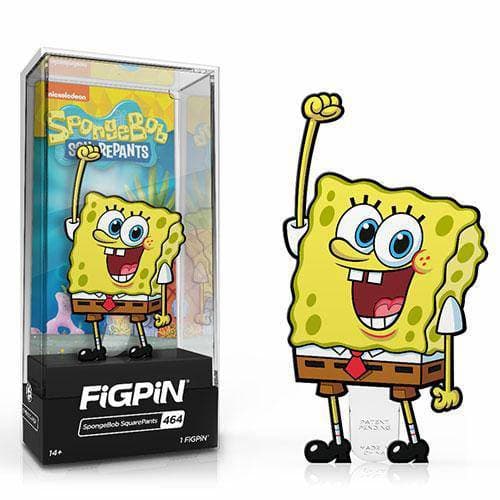 FiGPiN Enamel Pin - SpongeBob SquarePants - by FiGPiN | Buy at ToyShnip