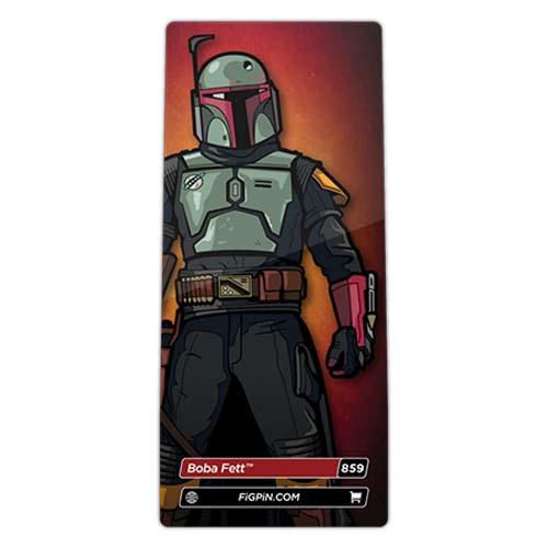 FiGPiN Enamel Pin - Star Wars - The Book of Boba Fett - by FiGPiN | Buy at ToyShnip