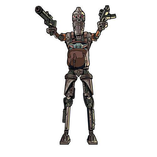 FiGPiN Enamel Pin - Star Wars - The Mandalorian - by FiGPiN | Buy at ToyShnip