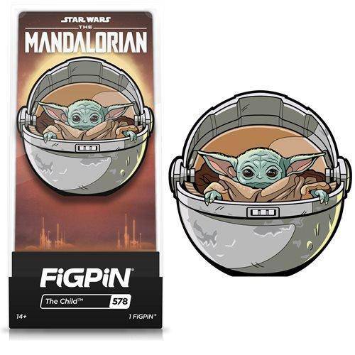 FiGPiN Enamel Pin - Star Wars - The Mandalorian - by FiGPiN | Buy at ToyShnip