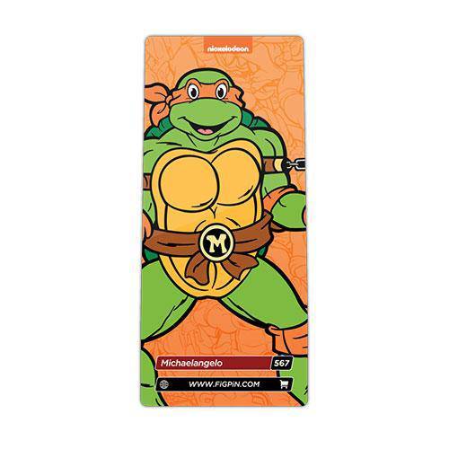 FiGPiN Enamel Pin - Teenage Mutant Ninja Turtles - by FiGPiN | Buy at ToyShnip