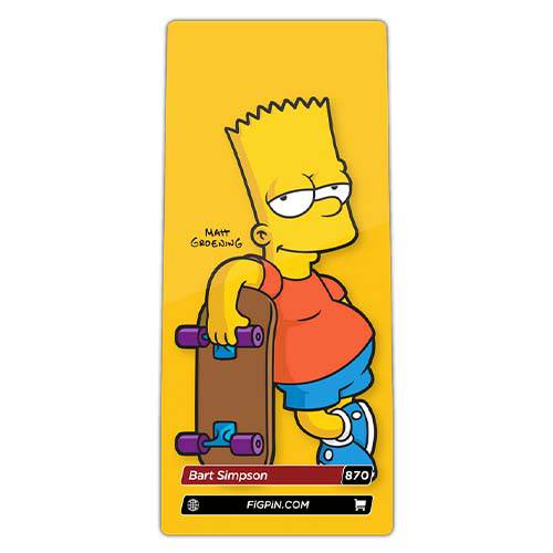 FiGPiN Enamel Pin - The Simpsons - by FiGPiN | Buy at ToyShnip