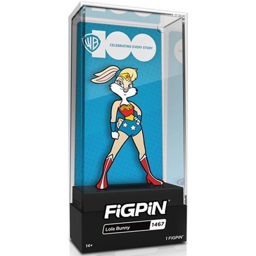 FiGPiN Enamel Pin - Warner Bros. 100 x DC - Select Figure(s) - by FiGPiN