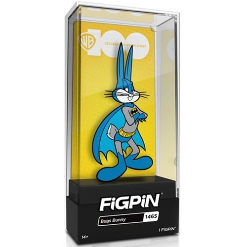 FiGPiN Enamel Pin - Warner Bros. 100 x DC - Select Figure(s) - by FiGPiN