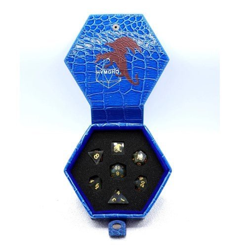 Fine Arts Leatherette Dice Box (Dice Not Included) - Choose a Design - by Hymgho | Buy at ToyShnip