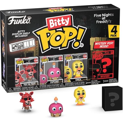 Five Nights at Freddy's Funko Bitty Pop! Mini-Figure 4-Pack - Select Set(s) - by Funko | Buy at ToyShnip