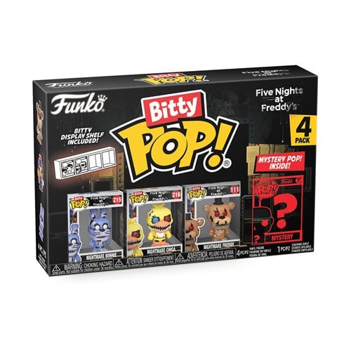 Five Nights at Freddy's Funko Bitty Pop! Mini-Figure 4-Pack - Select Set(s) - by Funko | Buy at ToyShnip