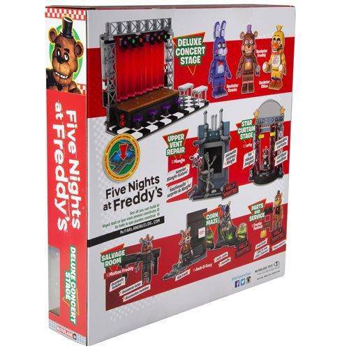 Five Nights at Freddy's Series 6 Deluxe Concert Stage Large Construction Set by McFarlane Toys 