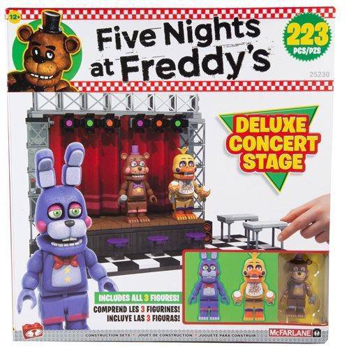Five Nights at Freddy's Series 6 Deluxe Concert Stage Large Construction Set by McFarlane Toys 