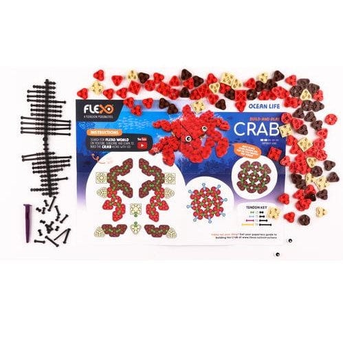 FLEXO Ocean Life Range - Crab - by Flexo | Buy at ToyShnip