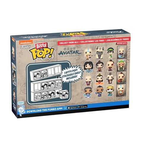 Funko Avatar: The Last Airbender Bitty Pop! Mini - Figure 4 - Pack - Select Set(s) - by Funko