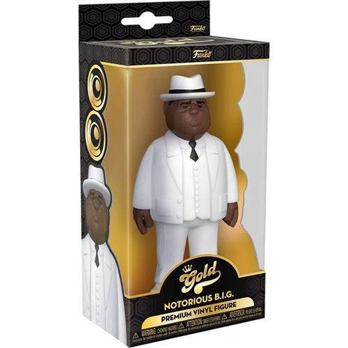 Funko Biggie Smalls White Suit 5-Inch Vinyl Gold Figure - by Funko | Buy at ToyShnip