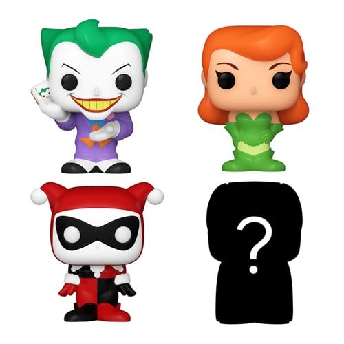 Funko Bitty Pop! Batman 1966 Mini-Figure 4-Pack - Select Set(s) - by Funko | Buy at ToyShnip