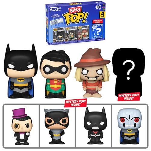 Funko Bitty Pop! Batman 1966 Mini-Figure 4-Pack - Select Set(s) - by Funko | Buy at ToyShnip