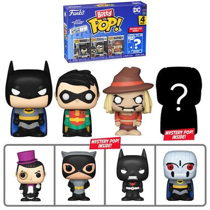 Funko Bitty Pop! Batman 1966 Mini-Figure 4-Pack - Select Set(s) - by Funko | Buy at ToyShnip