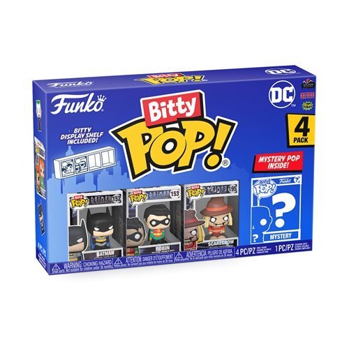 Funko Bitty Pop! Batman 1966 Mini-Figure 4-Pack - Select Set(s) - by Funko | Buy at ToyShnip