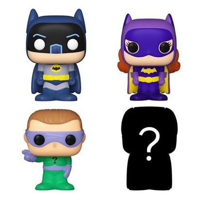 Funko Bitty Pop! Batman 1966 Mini-Figure 4-Pack - Select Set(s) - by Funko | Buy at ToyShnip