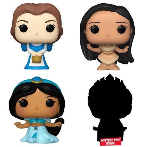 Funko Bitty Pop! Disney Princesses Mini-Figure 4-Pack - Select Set(s) - by Funko | Buy at ToyShnip