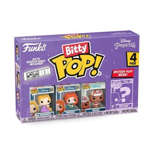 Funko Bitty Pop! Disney Princesses Mini-Figure 4-Pack - Select Set(s) - by Funko | Buy at ToyShnip
