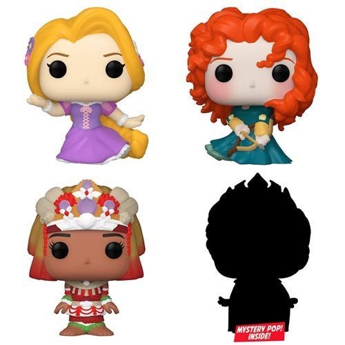 Funko Bitty Pop! Disney Princesses Mini-Figure 4-Pack - Select Set(s) - by Funko | Buy at ToyShnip