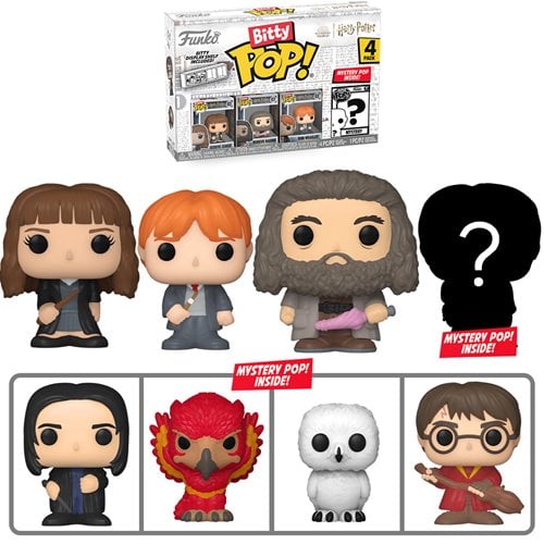 Funko Bitty Pop! Harry Potter - Mini-Figure 4-Pack - Select Set(s) - by Funko | Buy at ToyShnip