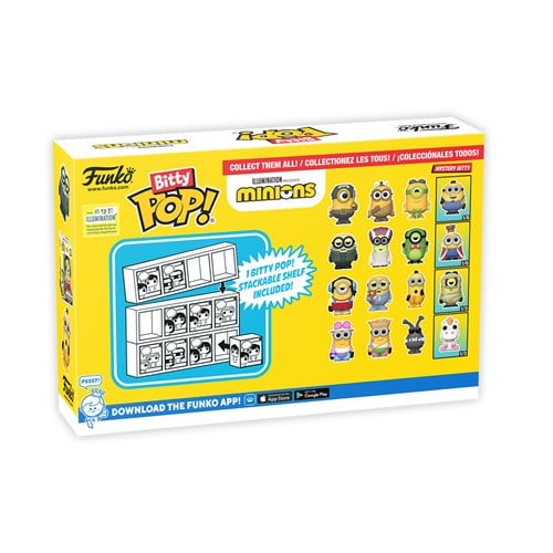 Funko Bitty Pop! Minions Mini-Figure 4-Pack - Select Set(s) - by Funko | Buy at ToyShnip