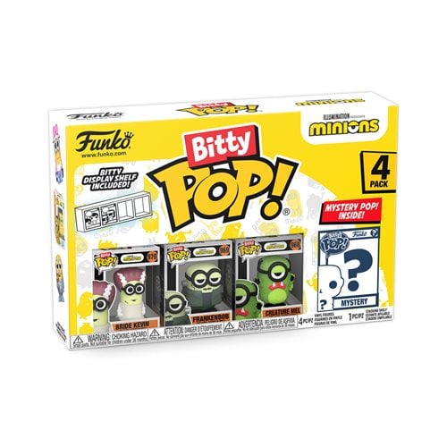 Funko Bitty Pop! Minions Mini - Figure 4 - Pack - Select Set(s) - by Funko