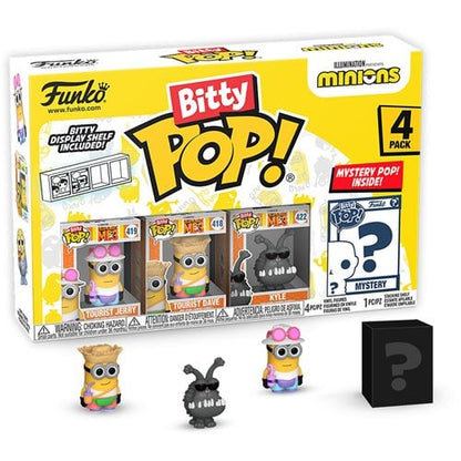 Funko Bitty Pop! Minions Mini - Figure 4 - Pack - Select Set(s) - by Funko