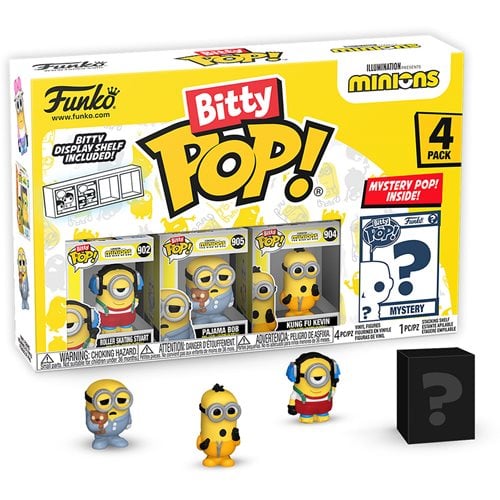 Funko Bitty Pop! Minions Mini-Figure 4-Pack - Select Set(s) - by Funko | Buy at ToyShnip