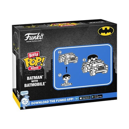 Funko Bitty Pop! Ride DC Batman with Batmobile - by Funko