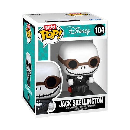 Funko Bitty Pop! Ride The Nightmare Before Christmas Jack Skellington with Snowmobile - by Funko