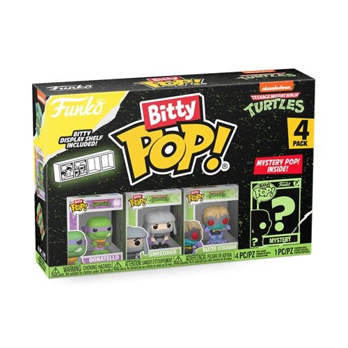 Funko Bitty Pop! Teenage Mutant Ninja Turtles Comics Mini - Figure 4 - Pack - Select Set(s) - by Funko