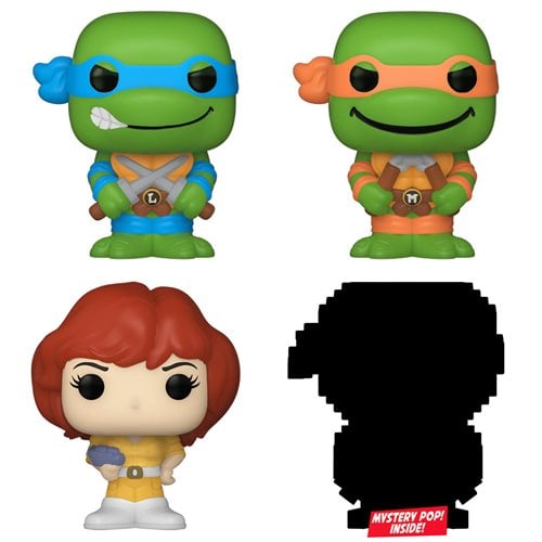 Funko Bitty Pop! Teenage Mutant Ninja Turtles Comics Mini - Figure 4 - Pack - Select Set(s) - by Funko