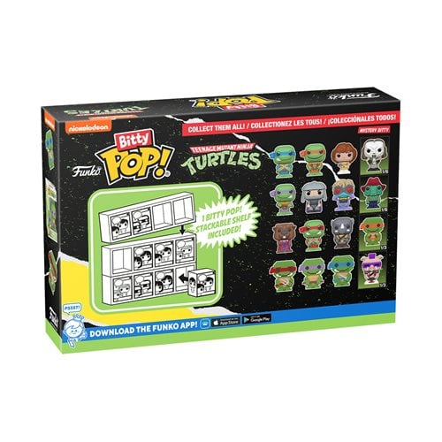 Funko Bitty Pop! Teenage Mutant Ninja Turtles Comics Mini - Figure 4 - Pack - Select Set(s) - by Funko