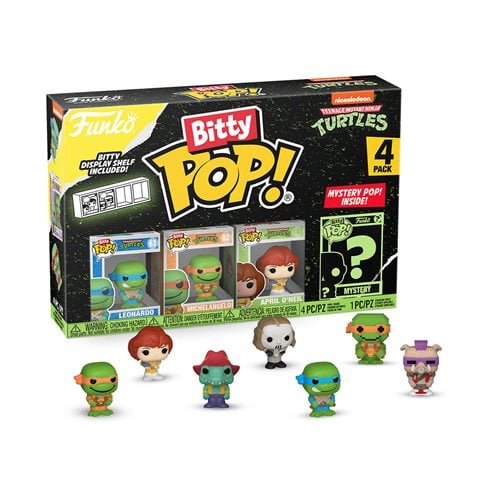 Funko Bitty Pop! Teenage Mutant Ninja Turtles Comics Mini-Figure 4-Pack - Select Set(s) - by Funko | Buy at ToyShnip