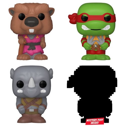 Funko Bitty Pop! Teenage Mutant Ninja Turtles Comics Mini - Figure 4 - Pack - Select Set(s) - by Funko