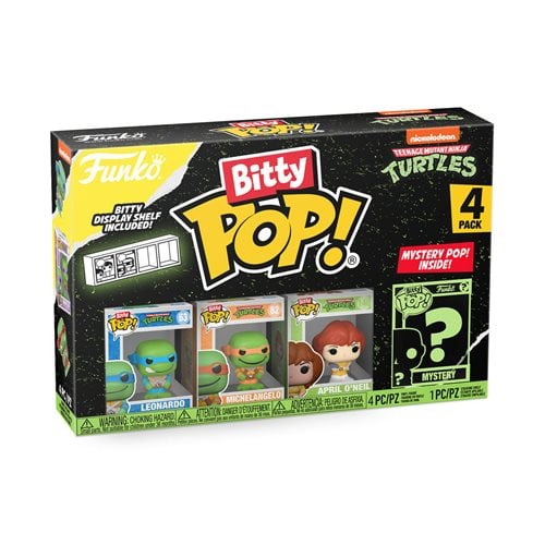 Funko Bitty Pop! Teenage Mutant Ninja Turtles Comics Mini - Figure 4 - Pack - Select Set(s) - by Funko
