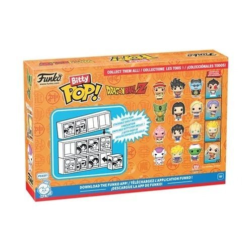 Funko Dragon Ball Z Bitty Pop! Mini - Figure 4 - Pack - Select Set(s) - by Funko