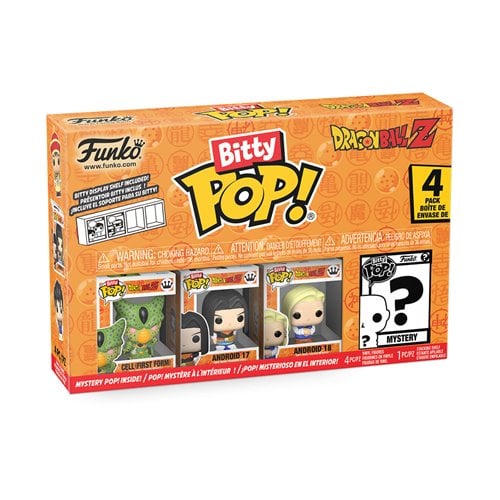 Funko Dragon Ball Z Bitty Pop! Mini - Figure 4 - Pack - Select Set(s) - by Funko