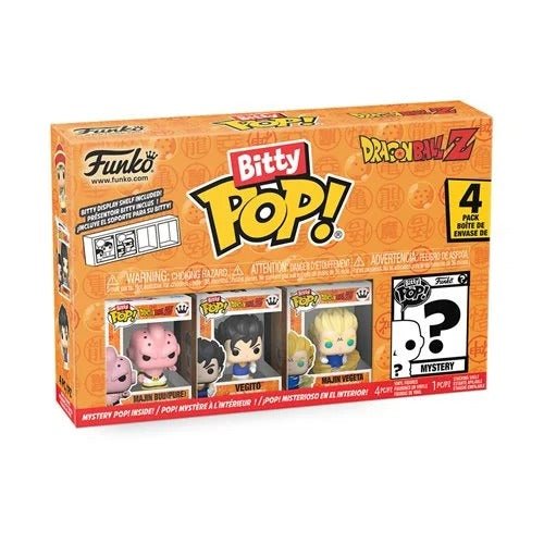 Funko Dragon Ball Z Bitty Pop! Mini-Figure 4-Pack - Select Set(s) - by Funko | Buy at ToyShnip