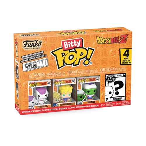 Funko Dragon Ball Z Bitty Pop! Mini - Figure 4 - Pack - Select Set(s) - by Funko