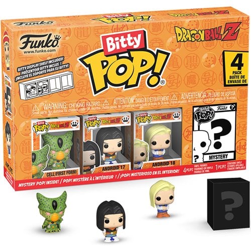 Funko Dragon Ball Z Bitty Pop! Mini - Figure 4 - Pack - Select Set(s) - by Funko