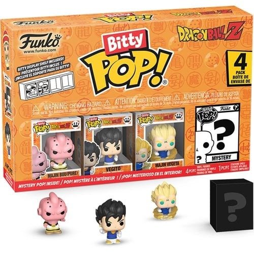 Funko Dragon Ball Z Bitty Pop! Mini-Figure 4-Pack - Select Set(s) - by Funko | Buy at ToyShnip