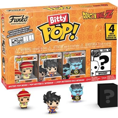 Funko Dragon Ball Z Bitty Pop! Mini-Figure 4-Pack - Select Set(s) - by Funko | Buy at ToyShnip